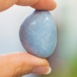 angelite, angelite crystal, pocket crystal communication crystal, throat chakra