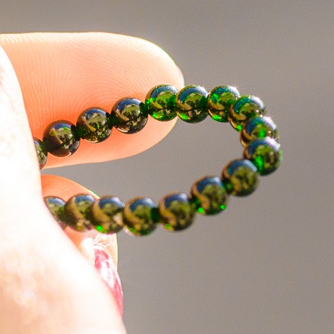 GREEN SUNSTONE bracelet