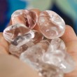 CRYSTAL QUARTZ pocket gemstone