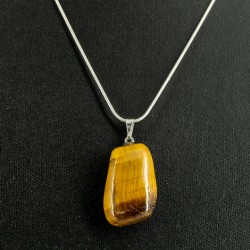 tiger's eye crystal necklace, healing crystals