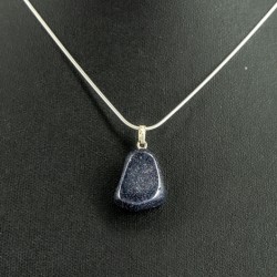 blue sunstone necklace, energy jewlery