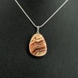 rhodochrosite energy necklace