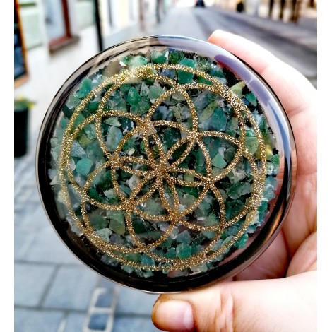 moss agate orgone energy
