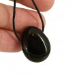 jet stone crystal, jet stone pendant, crystal shop, hand made