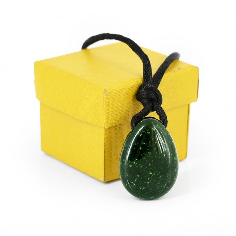 GREEN SUNSTONE necklace crystal shop  energy yewellery