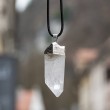 clear quartz, clear quartz crystal, clear quartz necklace, protection crystal, cleansing crystal