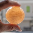 selenite, selenite crystal, selenite sphere, cleansing crystal, orange selenite