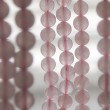 rose quartz, rose quartz pearls, crystal pearls