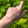 trgovina s kristali, srebrna zapestnica cirkoni infinity darilo  dan žena materinski dan za žensko za učiteljico za prijateljico