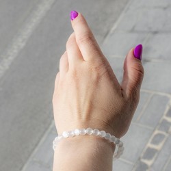 selenite, selenite crystal, selenite bracelet, cleansing crystal, energy crystal