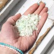amazonite, amazonite crystal, communication crystals, polished tiny crystals