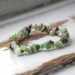 chrysoprase, chrysoprase bracelet, heart chakra crystals, love crystal