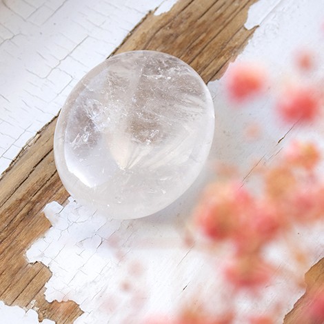 clear quartz, clear quartz crystal, clear quartz palm stone, palm stone, pocket crystal