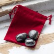 crystal pouch, velvet pouch, red velvet pouch, pouch for crystals