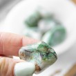 dioptase, dioptase in quartz, pocket crystal, energy crystal, emotions crystal, green crystal