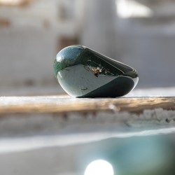 GREEN JASPER pocket crystal