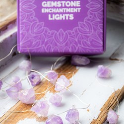 amethyst, amethyst crystal, amethyst lights, crystal lights, fairy lights, anti stress crystal