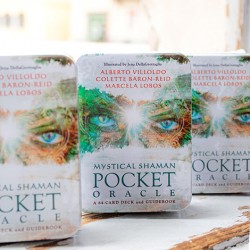 Orakeljske karte Mystical Shaman, Alberto Villoldo, Colette Baron-Reid, Marcela Lobos, tarot karte, mistični šaman