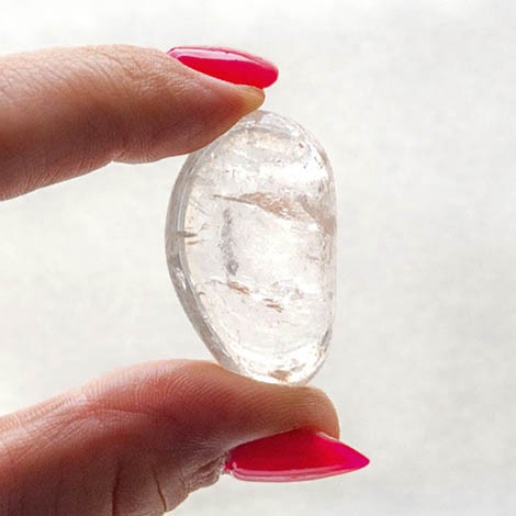 KAMENA STRELA žepni kristal AA XL kristal za zaščito zbranost spomin