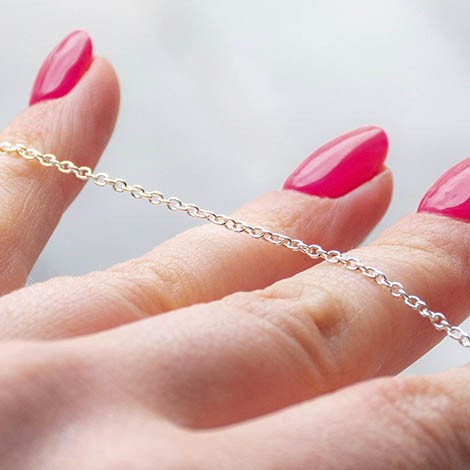 silver chain, silver necklace, silver, silver 925,