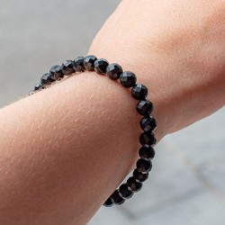 BLACK TOURMALINE bracelet 6 mm