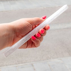 SELENITE raw stick 25 cm