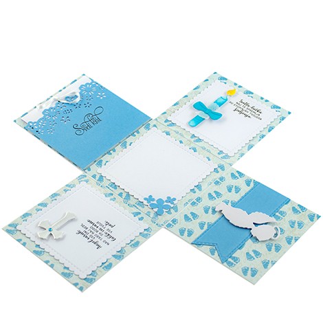 BAPTISM GIFT BOX blue