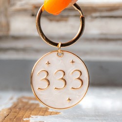 ANGELSKO ŠTEVILO 333 obesek za ključe