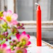 sveče za duhovne obrede, majhna rdeča ritualna sveča, rdeča sveča za spiritualne obrede, sveče za ljubezenske rituale in obrede