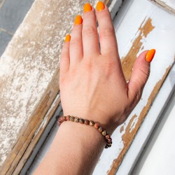 LEOPARD JASPER bracelet 6mm