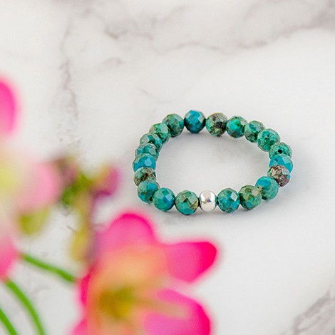 CHRYSOCOLLA ring