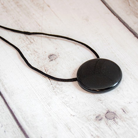 obsidian ogrlica, kristal črni obsidian, trgovina s kristali obsidian kamen