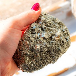 PYRITE raw crystal 100 - 255g