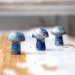 LAPIS LAZULI mushroom, lapis lazuli, gemstones, crystals, semi-precious stones