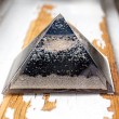 crystal orgonite, orgonite with crystals, orgonite with moonstone