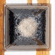 orgonite, orgonite pyramid, moonstone, handmade, moon stone orgonite