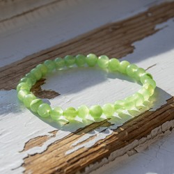 Green calcit bracelet, green calcit crystal. green calcit gemstone,