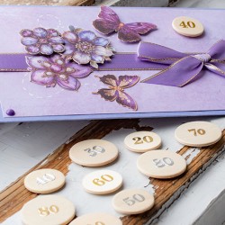Number stickers, age stickers, bbirthday cards