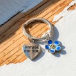 A FORGET ME NOT key chain