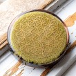 handmade orgonit, orgonite with peridot, peridot orgonite