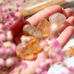 CITRINE NATURAL pocket crystal, citrine, citrine crystal, citrine gemstone,