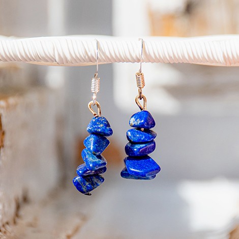 lapis lazuli, lapis lazuli kristali, lapis lazuli uhani, lapis lazuli nakit, lapis lazuli