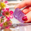 ametrine, citrine, amethyst, ametrine pocket crystal, anti stress crystal, optimism crystal, crystals for gemini