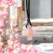hearth chakra, rose quartz, rose quartz necklace, crystal for love, pink crystals