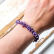 charoite, charoite bracelet, crystal bracelet, crystal jewelery