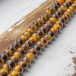 tiger's eye, tiger's eye crystal, crystal pearls, crystal beads, energy crystal, crystals for power