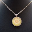 mandala, mandala necklace, energy necklace, handmade