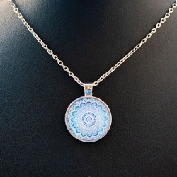 ogrlica mandala, mandala, energijski nakit, meditacija, madala darilo,