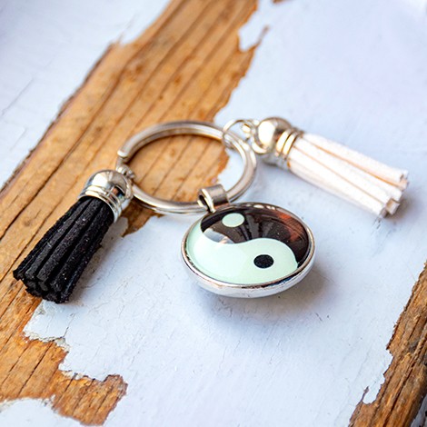JIN JANG keychain, hand made, made in slovenia