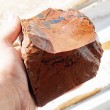 mahagoni obsidian, mahagoni obsidian večji kos, kristali za zaščito, kristali za moč, kristali proti negativni energiji